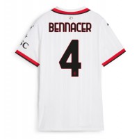 Maglie da calcio AC Milan Ismael Bennacer #4 Seconda Maglia Femminile 2024-25 Manica Corta